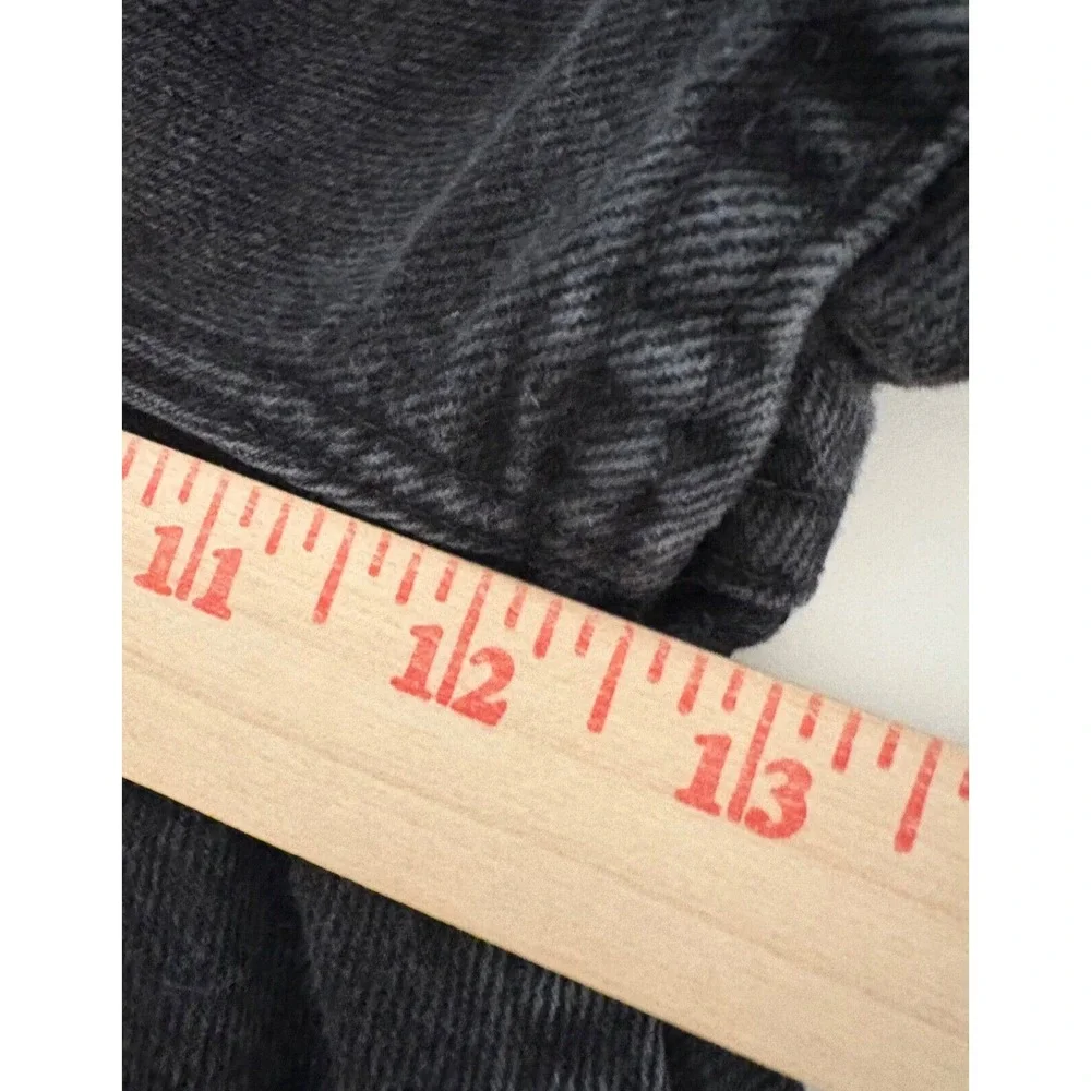 Wrangler Jeans Men's 35x32.5 (Tag 36x34) Premium Quality Black Denim Tapered leg